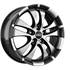 Jante aluminium Ronal 18 pouces Noir Face Polie
