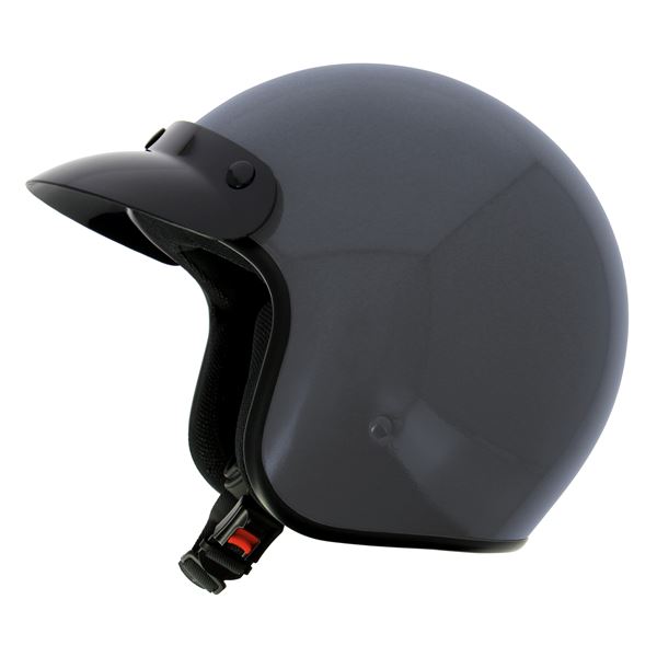 Casque demi-jet uni MQS T.M