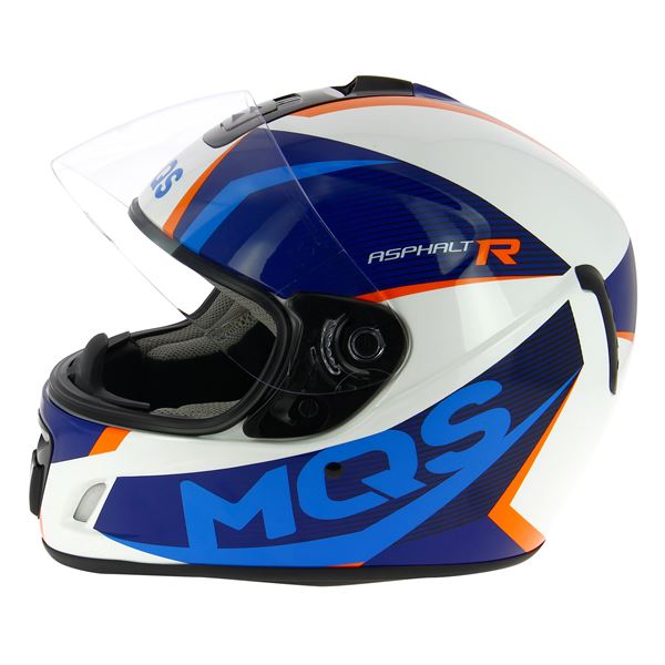 Casque intégral graphic bleu MQS T.XL