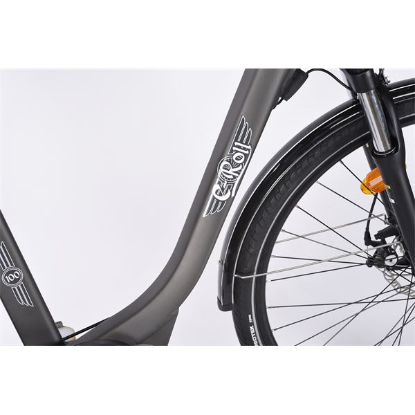 Vélo ville électrique mixte Feu Vert E-Roll 100