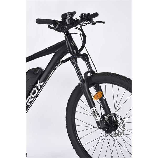 Vélo VTT électrique mixte Feu Vert E-rox 80 taille 45 (M) noir