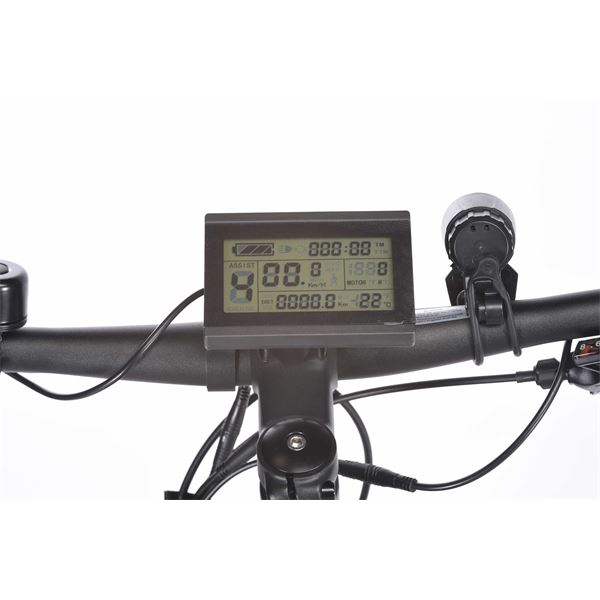 Vélo VTT électrique mixte Feu Vert E-rox 80 taille 45 (M) noir