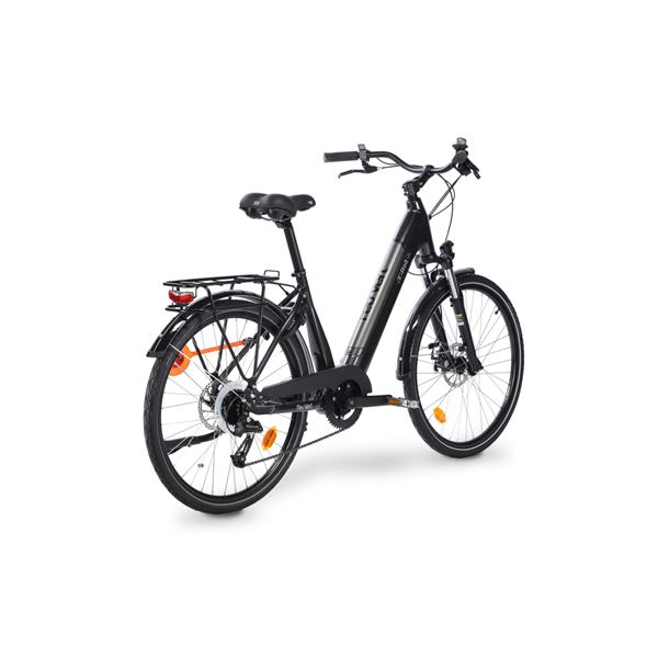 Vélo de ville électrique mixte Feu Vert E-Roll 94 taille 45 Pneus 26"