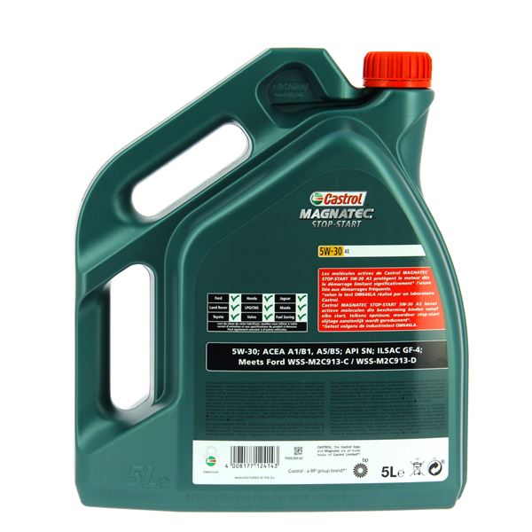 CASTROL 5W30 A5/B5 F913C/D 5L