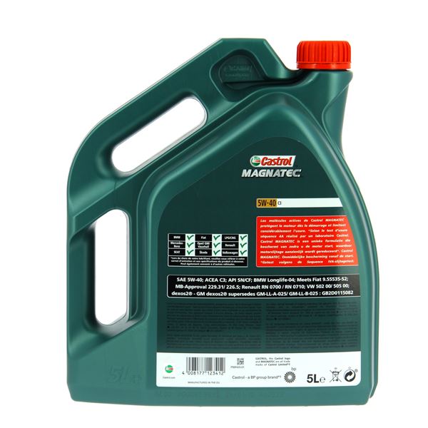 CASTROL 5W40 C3 RN0710 LL04 5L
