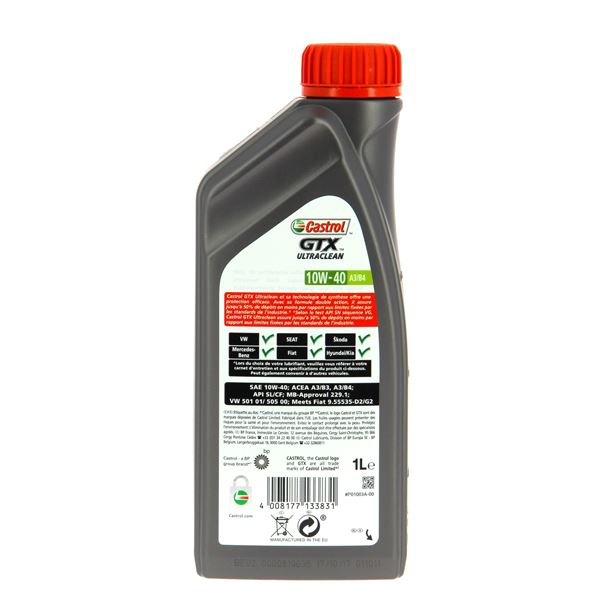 CASTROL 10W40 A3/B4 RN0710 1L