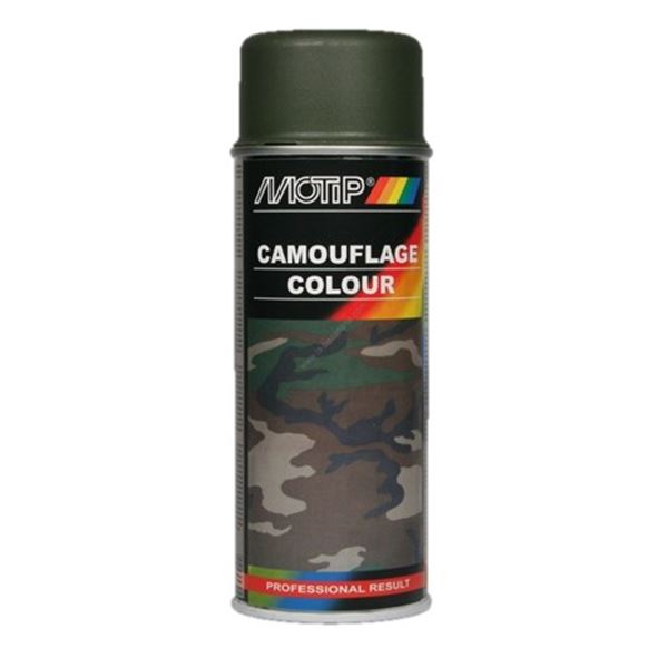 Aéorol camouflage vert olive mat M04202 MOTIP 400ML