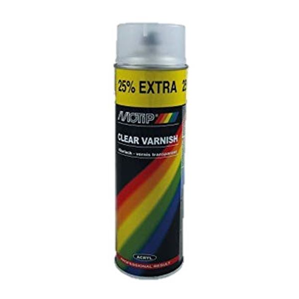 Aérosol vernis mat MOTIP 500 ml