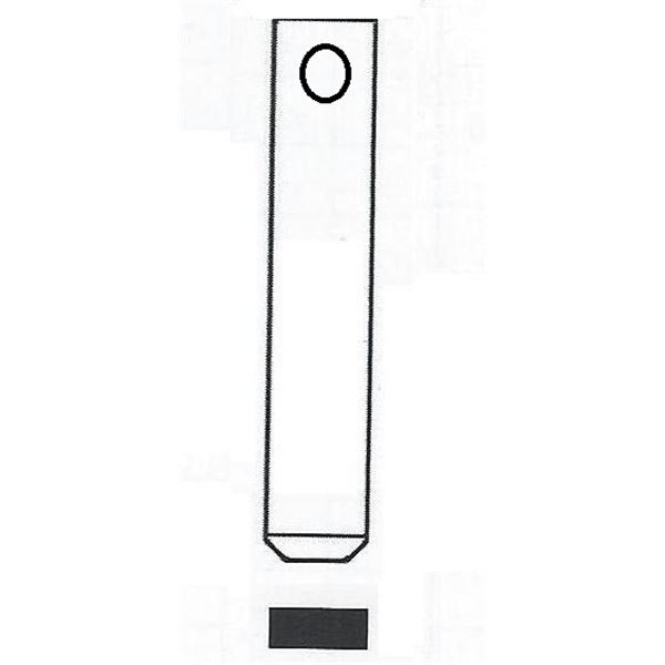 Coque de clé adaptable pour Peugeot 2 boutons