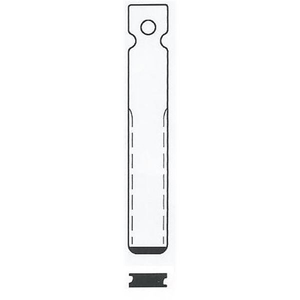 Coque de clé adaptable pour Peugeot 2 boutons