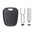 Coque de clé adaptable pour Peugeot et Citroen 2 boutons