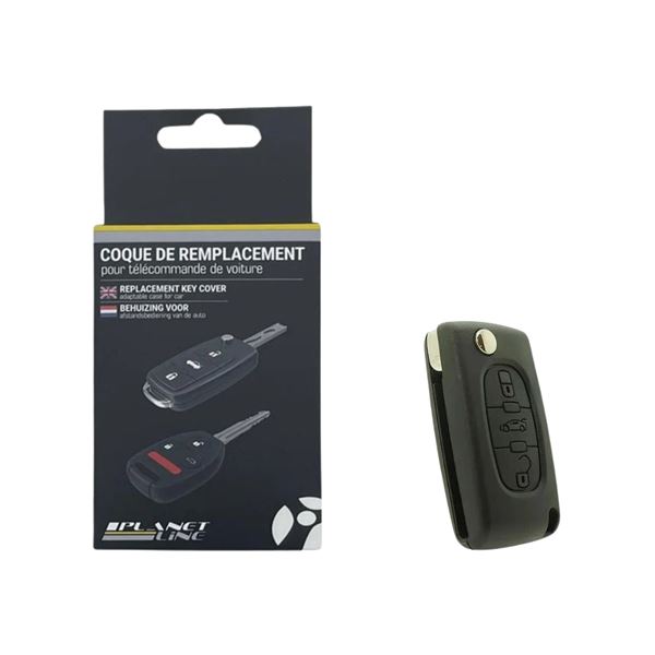 COQUE CLE ADAPTABLE  POUR PEUGEOT CE0523