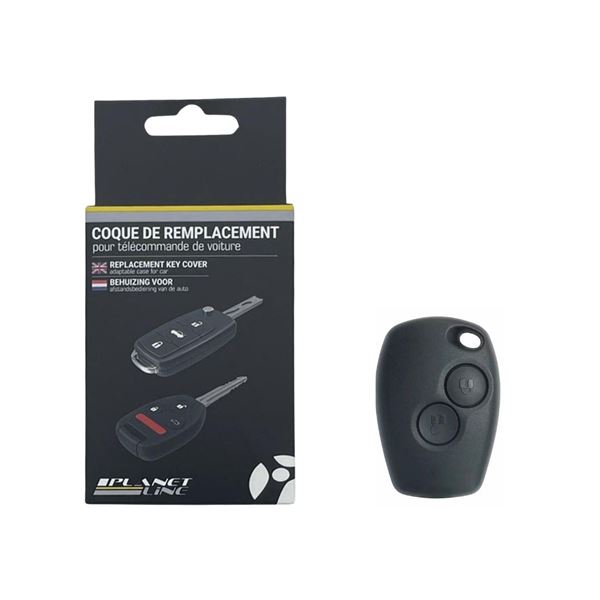 Coque de clé adaptable pour Renault 2 boutons