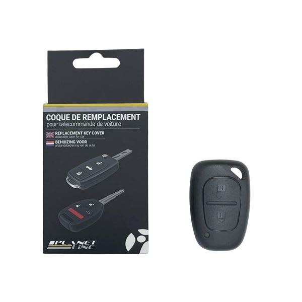 Coque de clé adaptable pour Renault 2 boutons