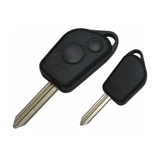 Coque de clé adaptable pour Citroën 2 boutons