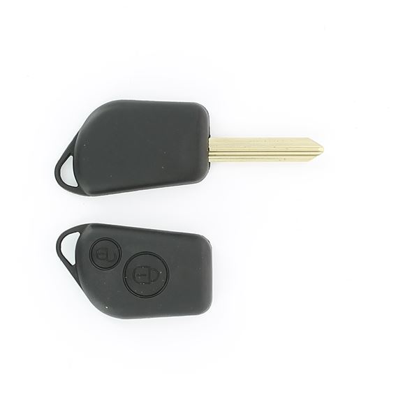 Coque de clé adaptable pour Citroën 2 boutons