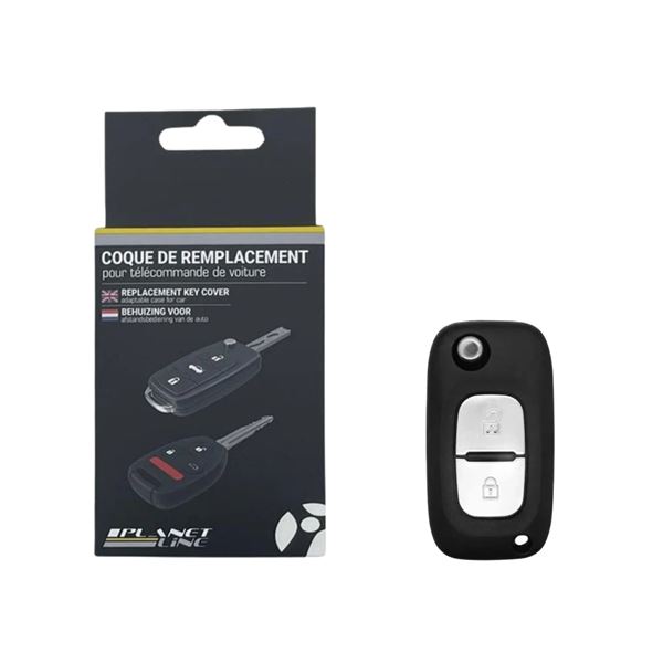 Coque de clé adaptable pour Renault 2 boutons