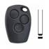 Coque de clé adaptable pour Renault 3 boutons