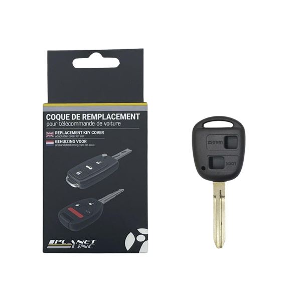 Coque de clé adaptable pour Toyota 3 boutons