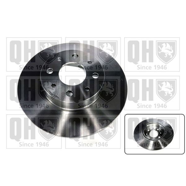 1 disque de frein arrière Quinton Hazell BDC6105
