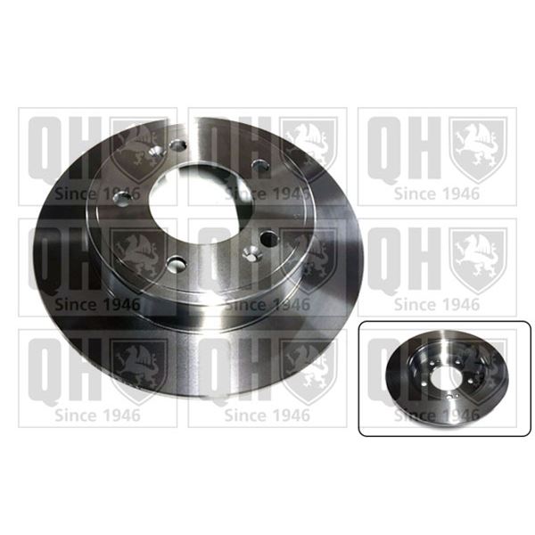 1 disque de frein arrière Quinton Hazell BDC6108