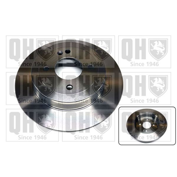 1 disque de frein arrière Quinton Hazell BDC6110