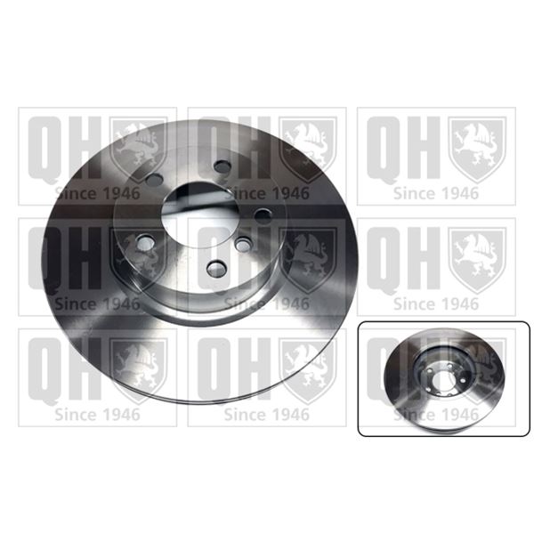 1 disque de frein avant Quinton Hazell BDC6111