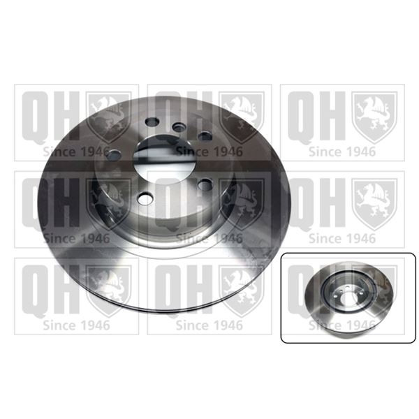 1 disque de frein arrière Quinton Hazell BDC6112