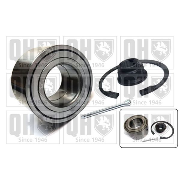 1 kit de roulement de roue avant Quinton Hazell QWB1502