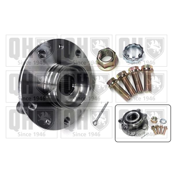 1 kit de roulement de roue avant Quinton Hazell QWB1539