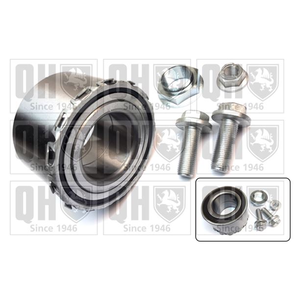 1 kit de roulement de roue avant Quinton Hazell QWB1604
