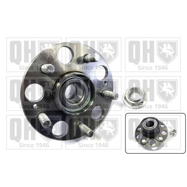 1 kit de roulement de roue arrière Quinton Hazell QWB1607