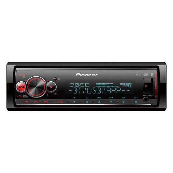 Autoradio Pioneer MVH-S520DAB - Radio numérique, Bluetooth