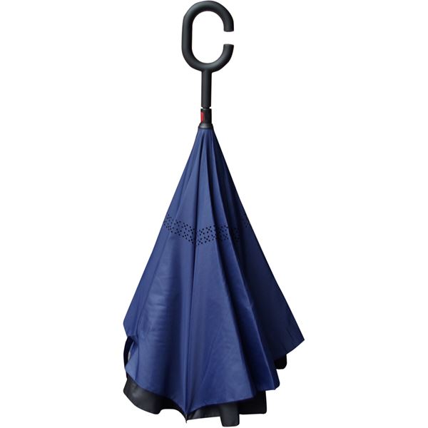 Parapluie réversible bleu