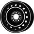 Jante tole Magnetto Wheels 15 pouces Noir