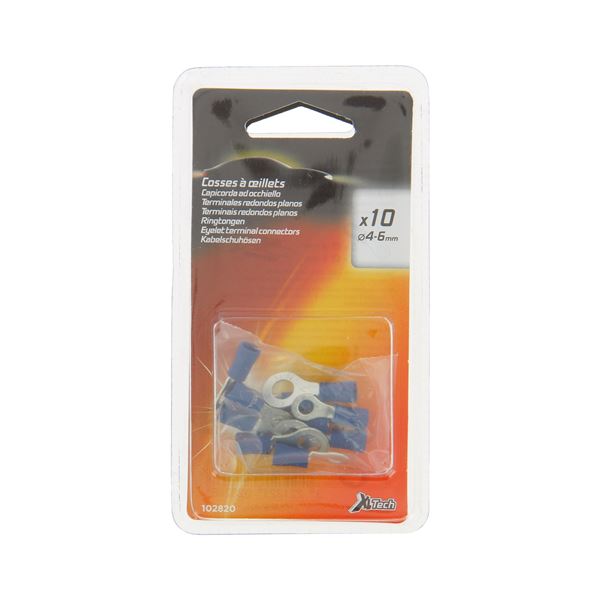 10 Cosses oeillets bleu XLTECH
