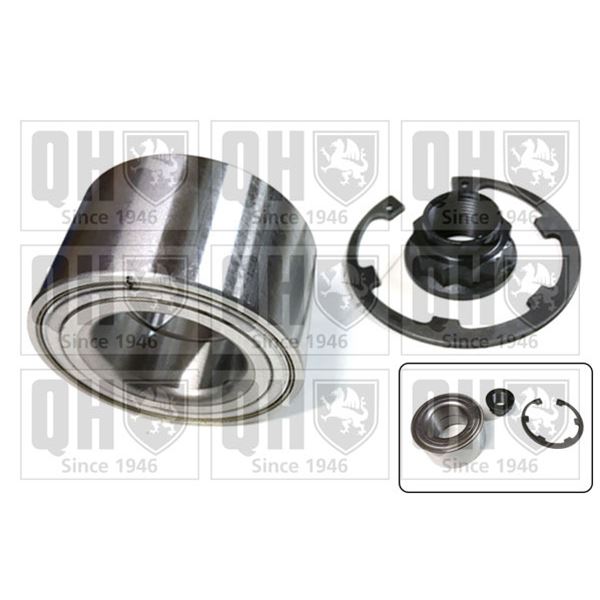 1 kit de roulement de roue avant Quinton Hazell QWB1535