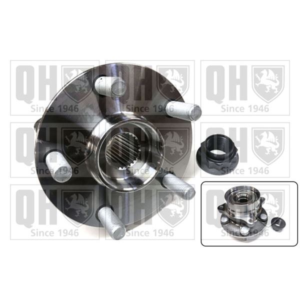 1 kit de roulement de roue avant Quinton Hazell QWB1538