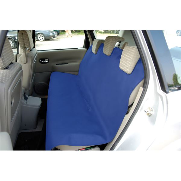 Beach cover banquette bleu