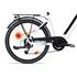 Vélo de ville électrique mixte Feu Vert E-Roll 94 taille 45 Pneus 26"