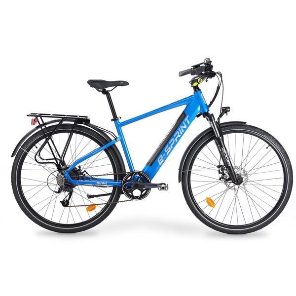 Vélo de ville électrique mixte Feu Vert E-Sprint 74 taille 50