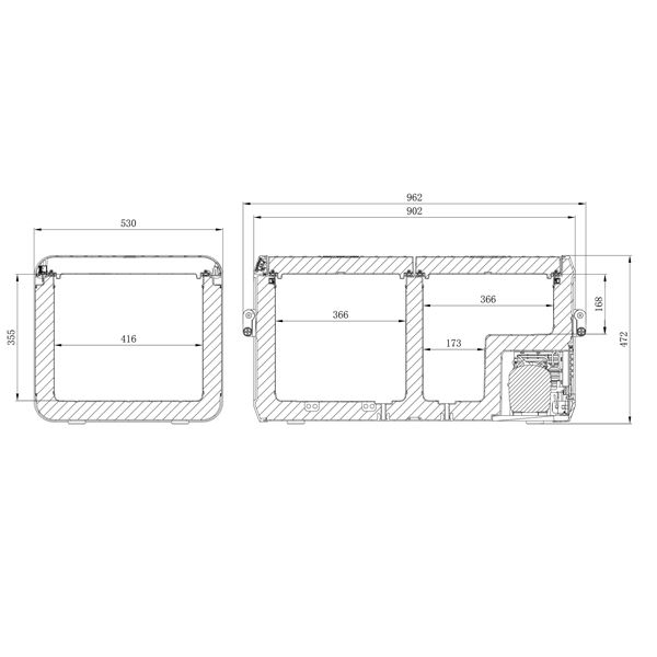 Glacière Électrique à Compression Dometic CFX3 95DZ