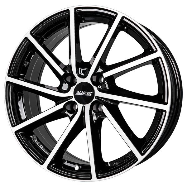Jante aluminium Alutec 17 pouces Noir Poli Singa
