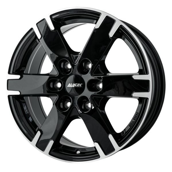 Jante aluminium Alutec 17 pouces Noir Poli Titan
