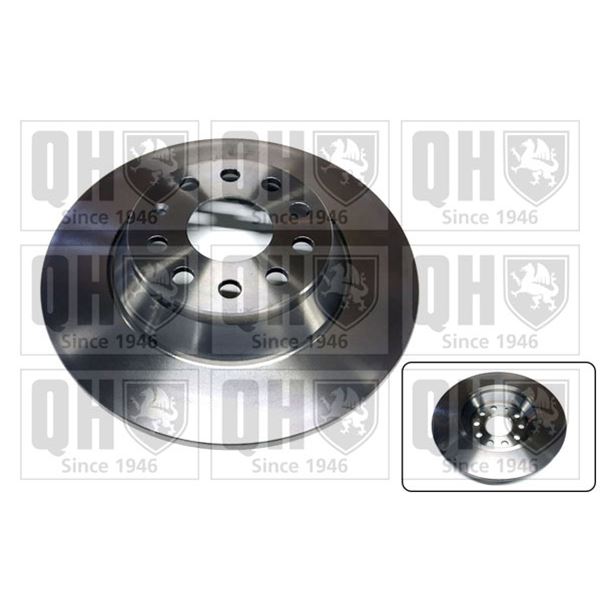 1 disque de frein arrière Quinton Hazell BDC6090