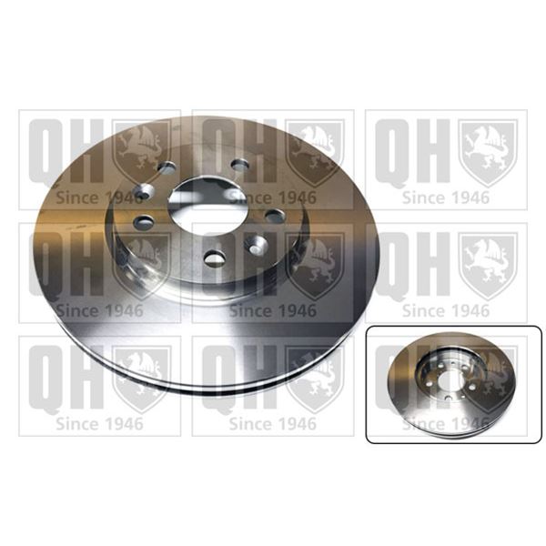 1 disque de frein avant Quinton Hazell BDC6156