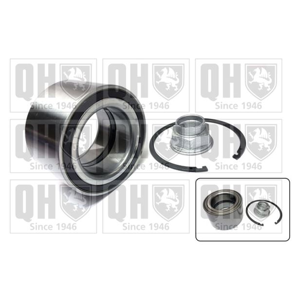 1 kit de roulement de roue avant Quinton Hazell QWB1652