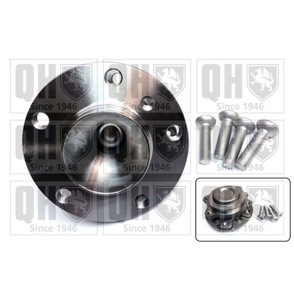 1 kit de roulement de roue avant Quinton Hazell QWB1655