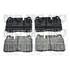 4 plaquettes de frein avant Quinton Hazell BP1907