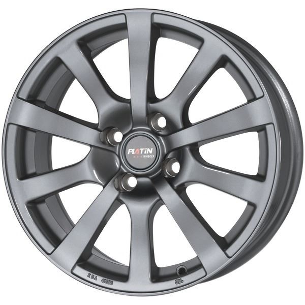 Jante aluminium Platin 15 pouces Gun Metal P 58